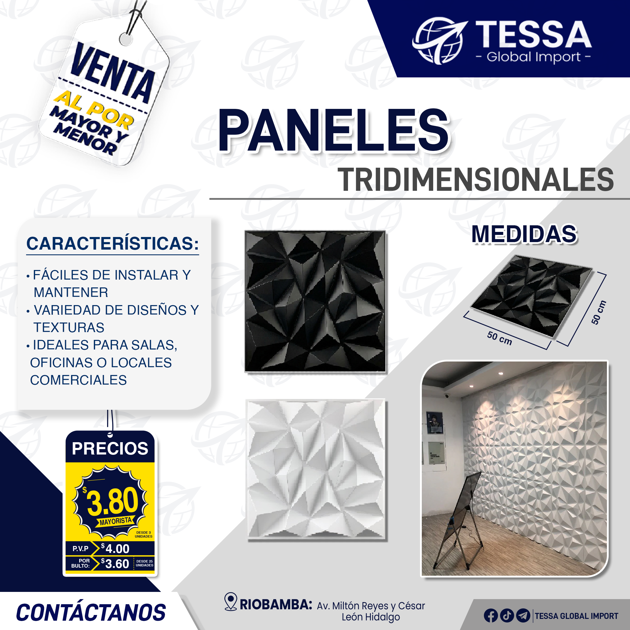 Paneles 3D