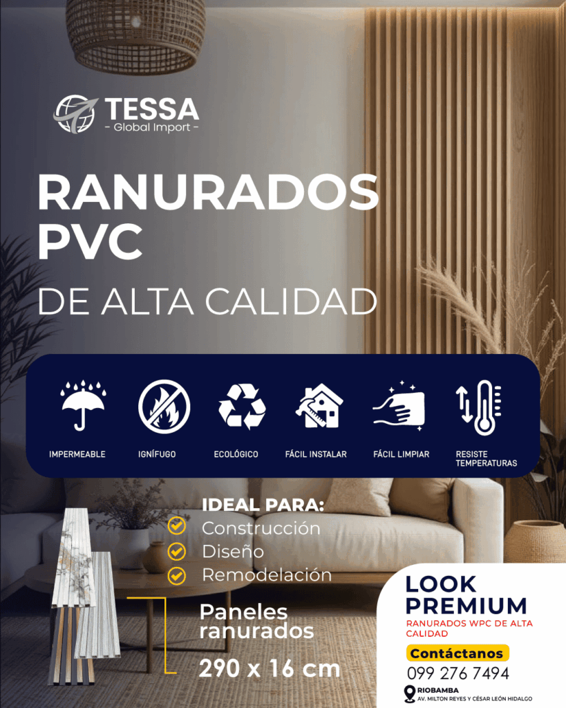 RANURADOS PVC DE ALTA CALIDAD