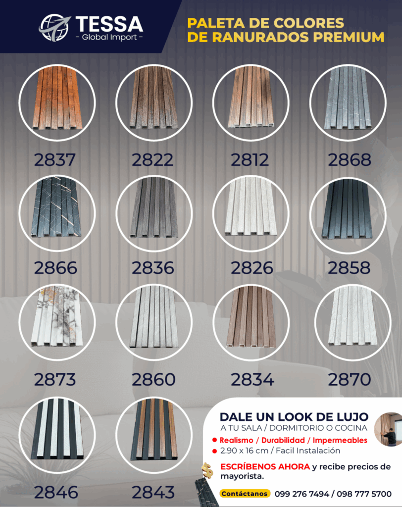 Ranurados de PVC