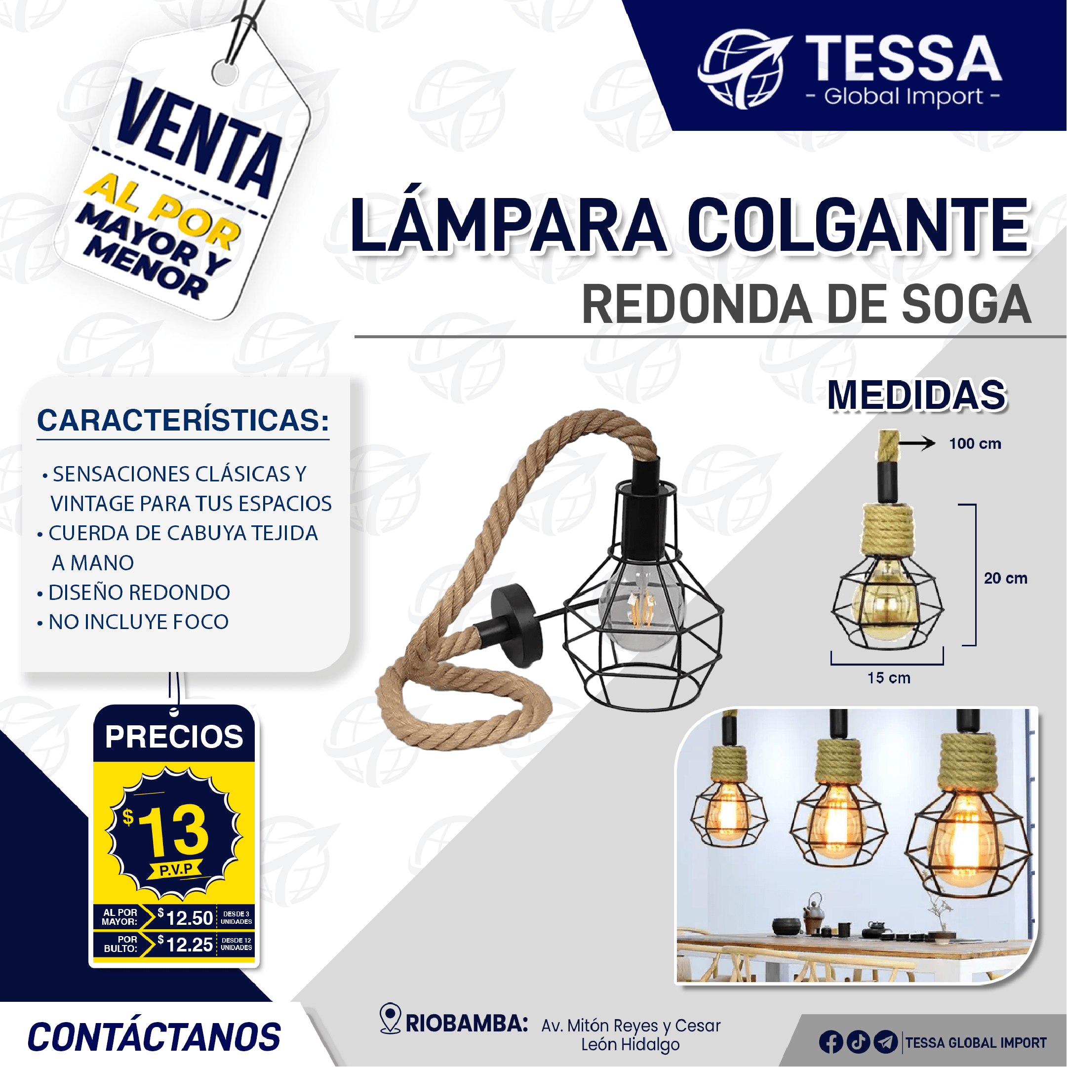 Lámpara Colgante