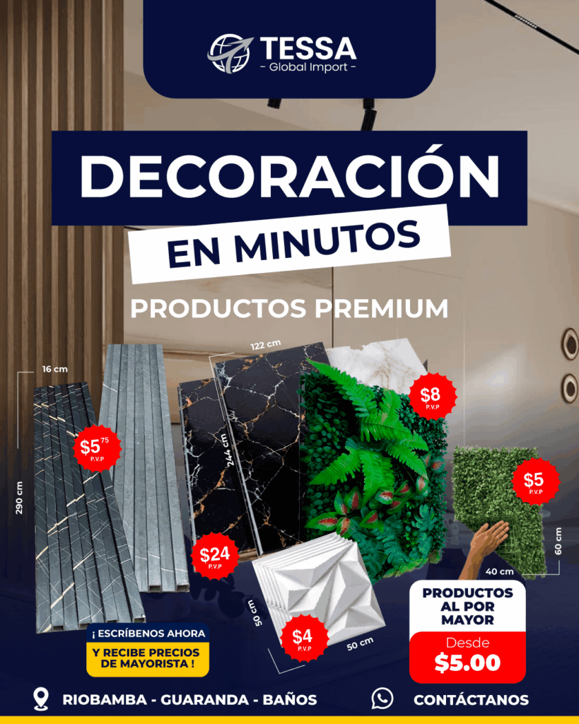 TESSA GLOBAL IMPORT DECORACIÓN